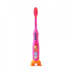 Periuta de Dinti pentru Copii Signal, Prindere cu Ventuza, Blister, Ultra Soft, Periute de Dinti Soft, Periute de Dinti pentru Copii, Periuta de Dinti pentru Copii, Periuta de Dinti Manuala pentru Copii, Ingrijire Dentara Copii