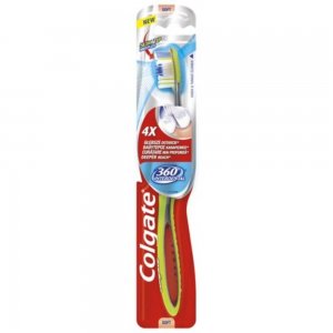 Periuta Dinti Colgate 360 Interdental, Periute Dinti COLGATE, Periute de Dinti Colgate pentru Adulti, Periute de Dinti Manuale, Perii de Dinti, Articole de Igiena Orala, Ingrijire Orala, Sanatate Orala, Ingrijire si Protectie Dentara