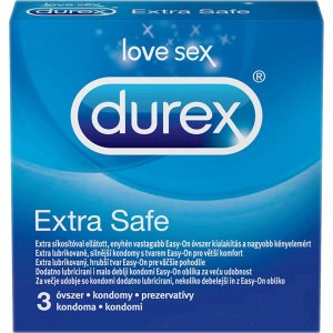 Prezervative DUREX Extra Safe 3 Buc, Prezervative din Latex, Prezervative Fara Aroma, Prezervative Transparente, Prezervative Lubrifiate, Prezervative DUREX Prezervative DUREX Extra Safe 3 Buc, Prezervative din Latex, Prezervative Fara Aroma, Prezervative Transparente, Prezervative Lubrifiate, Prezervative DUREX