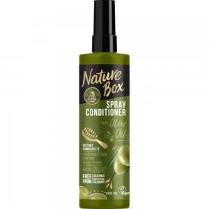 Balsam Spray NATURE BOX Olive Oil, 200 ml, Ulei Presat la Rece din Masline, Spray Balsam Vegan, Balsam Spray NATURE BOX, Spray Balsam cu Extracte Naturale, Balsam cu Ulei de Masline, Balsamuri Fara Parabeni Balsam Spray NATURE BOX Olive Oil, 200 ml, Ulei Presat la Rece din Masline, Spray Balsam Vegan, Balsam Spray NATURE BOX, Spray Balsam cu Extracte Naturale, Balsam cu Ulei de Masline, Balsamuri Fara Parabeni