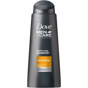 Sampon DOVE Men Thickening, 400 ml, Par Subtire, cu Extract de Cafeina si Calciu, Sampon Revitalizant pentru Barbati, Sampoane cu Calciu, Sampon pentru Barbati, Produse de Ingrijire a Parului, Produse Hairstyling, Sampon Par Fragil