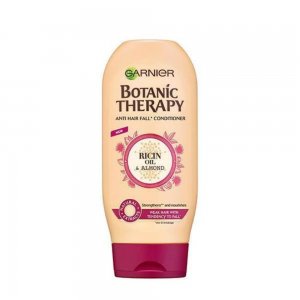 Balsam Anti Cadere Par, 200 ml, Garnier Botanic Therapy Ricin Oil & Almond, Balsam Impotriva Caderii Parului, Balsam Anti Cadere Par, Balsam de Par cu Ulei de Ricin, Balsam de Par cu Ulei de Migdale, Balsam de Par pentru Par Fragil