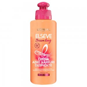 Crema pentru Par Lung cu Varfuri Despicate L’Oreal Paris Elseve Dream Long, 200 ml, Crema Par Lung, Crema Dream Long, Crema de Par Lung, Crema L’Oreal Par Lung, Crema Reparator, Crema Par Deteriorat, Crema Varfuri Despicate