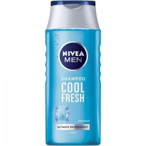 Sampon NIVEA Men Cool Fresh, 250 ml, pentru Par Gras, Sampon Barbati pentru Par Gras, Sampoane Ingrijire Par Barbati, Sampon pentru Barbati, Produse de Ingrijire a Parului, Produse Hairstyling, Sampon Par Fragil