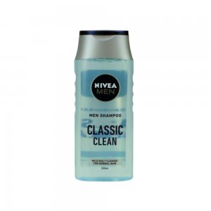Sampon NIVEA Men Classic Clean, 250 ml,  pentru Par Normal, Sampon Barbati, Sampon Classic, Sampon Nivea Men, Nivea Men
