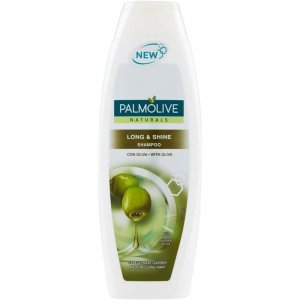 Sampon PALMOLIVE Long & Shine Effect, 350 ml, cu Extract de Masline, Sampon Fortifiant, Sampon Spalare Par, Sampon Fortifiere, Sampoane pentru Par Degradat, Sampon Ingrijire Par, Sampon Curatare Par, Sampon pentru Parul Moale