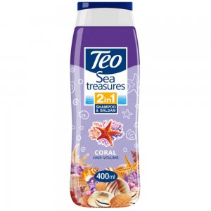 Sampon cu Balsam TEO Corals, 400 ml, Sampon pentru Par, Sampon TEO, Sampon cu Balsam, Sampon Antimatreata Sampon cu Balsam TEO Corals, 400 ml, Sampon pentru Par, Sampon TEO, Sampon cu Balsam, Sampon Antimatreata