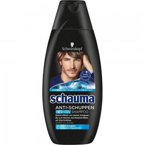 Sampon SCHAUMA Men Anti-Dandruff Intensive, 400 ml, Fara Silicon, Sampon Antimatreata de Barbati, Sampon Spalare Par, Sampon Barbatesc pentru Fortifiere, Sampoane pentru Par Degradat, Sampon Ingrijire Par, Sampon Curatare Par, Sampon pentru Parul Moale