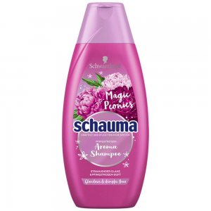 Sampon SCHAUMA Flower Kiss, 400 ml, cu Extract de Flori, pentru Par Mat, Sampon Fortifiant, Sampon Spalare Par, Sampon Fortifiere, Sampoane pentru Parul Mat, Sampon Ingrijire Par, Sampon Curatare Par, Sampon pentru Parul Moale