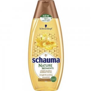 Sampon SCHAUMA Nature Moments, 400 ml, cu Extract de Miere si Smochine, pentru Par Fragil, Sampon Fortifiant, Sampon Spalare Par, Sampon Fortifiere, Sampoane pentru Par Degradat, Sampon Ingrijire Par, Sampon Curatare Par, Sampon pentru Parul Moale