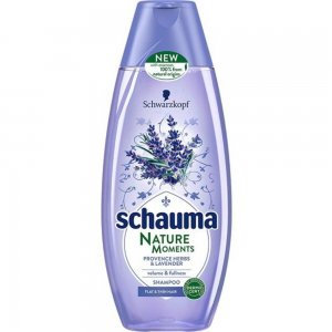 Sampon SCHAUMA Nature Moments, 400 ml, cu Extract de Plante si Levantica, pentru Par Subtire, Sampon Fortifiant, Sampon Spalare Par, Sampon Fortifiere, Sampoane pentru Par Degradat, Sampon Ingrijire Par, Sampon Curatare Par, Sampon pentru Parul Moale