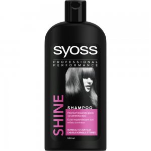 Sampon SYOSS Shine 500 ml pentru Par Revitalizat, Sampoane Par Subtire, Sampoane pentru Par Subtire, Sampon Antimatreata, Produse de Ingrijire a Parului, Produse Hairstyling, Sampoane Regeneratoare, Sampon Reparator Par Degradat