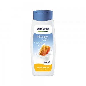 Sampon AROMA Fresh Milk & Honey, Cantitate 400 ml, Sampon pentru Par, Sampon AROMA, Sampon Antimatreata