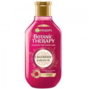 Sampon Garnier Botanic Therapy Cranberry and Argan Oil, 400 ml, Sampon pentru Par, Sampon Nutritiv, Sampon Protector, Sampon Par Vopsit, Sampon Par Deteriorat, Sampon Merisoare, Sampon Ulei de Argan, Sampon Garnier