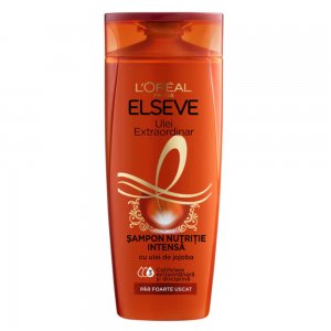Sampon L'OREAL Paris Elseve Ulei Extraordinar 250 ml, Par Foarte Uscat, Sampon Hidratant, Sampon pentru Par Uscat, Sampon Hranitor pentru Par Foarte Uscat, Sampon L'oreal, Sampon Hidratant pentru Parul Foarte Uscat