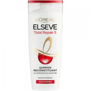 Sampon Par Deteriorat 700 ml, L'OREAL Paris Elseve Total Repair 5, Sampon Reparator, Sampon pentru Parul Deteriorat, Sampon Reparator pentru Par, Sampon pentru Regenerarea Parului Deteriorat, Sampon Hranitor pentru Par Deteriorat