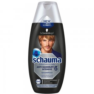 Sampon SCHAUMA Men Anti-Dandruff Intensive, 250 ml, Sampon Anti Matreata, Formula Vegana fara Silicon, Sampon Vegan, Sampon Par Barbati, Sampon Shauma Barbati, Sampon Men, Sampon Spalare Par, Sampon Fortifiere