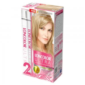 Vopsea de Par Permanenta LONCOLOR Ultra Max 10.1, Blond Cenusiu Deschis, 200 ml, Vopsea Permanenta, Vopsea Par, Vopsea de Par LONCOLOR Ultra, Vopsea Par Culoare Blond Cenusiu