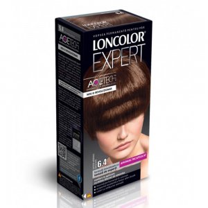 Vopsea de Par Permanenta LONCOLOR Expert AOE TECH 6.4, 130 ml, Saten Aramiu Deschis, Vopsea Permanenta de Par LONCOLOR AOE TECH, Vopsea de Par Saten, Vopsea Saten Deschis, Produse de Ingrijire a Parului, Vopsea Nuanta Saten cu Amoniac