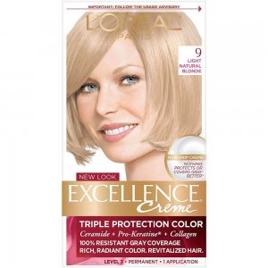 Vopsea de Par Permanenta L'Oreal Paris Excellence Creme 9, 192 ml, Blond Foarte Deschis, Vopsea L'Oreal Paris Excellence Creme 9, Vopsea de Par L'OREAL Paris, Vopsea de Par Blond Deschis, Produse de Ingrijire a Parului, Vopsea Colorare Par L'OREAL Paris