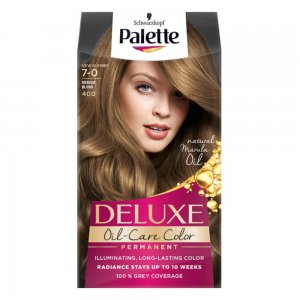 Vopsea de Par Permanenta PALETTE Deluxe 7-0, Blond Mediu, 135 ml, Vopsea de Par, Vopsea de Par Permanenta, Vopsea de Par PALETTE, Vopsea de Par PALETTE Deluxe, Vopsea Permanenta Deluxe