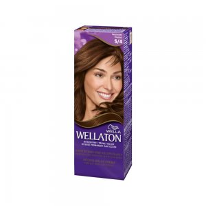 Vopsea Permanenta Par Wellaton 5/4, Castaniu, 110 ml, Vopsea Permanenta de Par Wellaton, Vopsea de Par Permanenta, Vopsea de Par Castanie, Vopsea de Par 5.4, Vopsea Inchisa de Par, Vopsea de Par Wella, Vopsea Crema de Par, Vopsea de Par Crema
