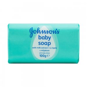 Sapun Johnson's Baby, 100 g, Extract de Lapte, Sapun Solid pentru Piele Uscata, Sapun pentru Fata, Sapun Solid Johnson's, Sapun pentru Bebelusi, Sapunuri Johnson's, Sapun pentru Piele Sensibila, Sapunuri pentru Bebelusi, Produse Ingrijire Copii