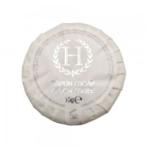 Sapun Solid Hotel Line, 15 g, Diametru 4 cm, Parfum Fresh, Mini Sapun Hotel, Sapun Hotelier, Sapun Solid, Sapun Solid Rotund, Cosmetice Hotel, Sapun Mic Rotund, Sapunuri Rotunde, Sapunuri Mici Rotunde