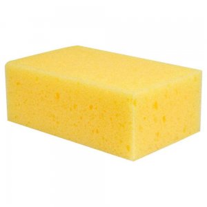 Burete Poros Sentosa,165x100x60 mm, Galben, Burete pentru Spalat Placile Ceramice, Burete Curatare Ceramica, Bureti Curatare Placi de Ceramica, Burete Utilizare Universala, Accesorii Curatare Baie