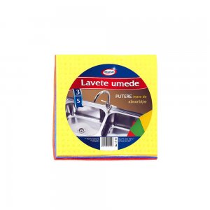 Set 3 Lavete Umede Universale Misavan, 14x16 cm, Marimea S, Diverse Culori, Laveta Umeda, Lavete Absorbante, Laveta Absorbanta, Laveta Bucatarie, Lavete Bucatarie, Laveta Baie, Lavete Baie, Lavete Curatare, Laveta Universala, Laveta Mobila