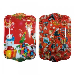 Tavita din Plastic, 18x29 cm, Diverse Modele de Craciun, Tava Plastic, Tavita Plastic, Tava din Plastic, Tavi Plastic, Tavite Plastic, Tavi din Plastic, Tavite din Plastic, Tavita Prajituri, Tava Prajituri, Tava Craciun, Tavita Craciun