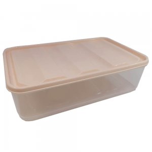 Cutie Alimente Inalta, 3.8 L, 27.5x18x9.5 cm, Dreptunghiulara , Recipient Incolor, Capac Nude, Caserole Depozitare Alimente, Caserole Alimentare cu Capace din Plastic, Caserole din Plastic cu Capac, Caserola cu Capac Cutie Alimente Inalta, 3.8 L, 27.5x18x9.5 cm, Dreptunghiulara , Recipient Incolor, Capac Nude, Caserole Depozitare Alimente, Caserole Alimentare cu Capace din Plastic, Caserole din Plastic cu Capac, Caserola cu Capac