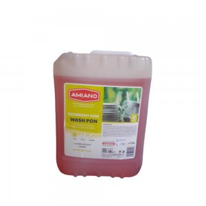 Detergent de Vase Amiano Wash Pon 10L, Detergent Vase, Detergent Vase Concentrat, Detergent Concentrat Vase, Detergent Vase Amiano, Detergent Vase Wash Pon, Solutie pentru Vase, Solutie de Vase, Solutie Vase Amiano