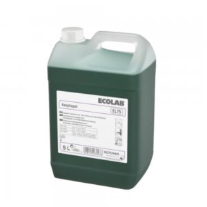 Detergent Dezinfectant Ecolab Aseptopol EL 75, 5 L, Detergent Dezinfectant Universal, Dezinfectant pentru Vase, Dezinfectant Diferite Suprafete, Detergent, Detergent Ecolab, Detergent Ecolab Asetopol, Dezinfectant Suprafete Ecolab