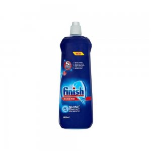 Solutie Curatare Finish Rinse Aid pentru Masina de Vase, Cantitate 800 ml, Parfum de Lamaie, Detergenti Curatare pentru Masinile de Vase, Detergent Lichid pentru Masina de Vase, Solutie pentru Masina de Curatat Vasele