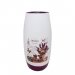 Vaza Ceramica, Model Lavanda, 19 cm Inaltime, Cilindrica cu Varf Ingust, Alb si Mov, Vaza pentru Flori, Vaza Ceramica pentru Flori, Vaza Flori, Vaza Mare, Vaza Inalta, Vaza Cilindrica, Vaza Forma Simpla, Vaza cu Model Imprimat, Vaza Alba cu Mov   36,94 lei 