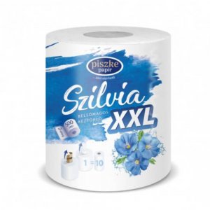 Prosoape de Hartie in Rola, Piszke Papir Szilvia XXL, 500 Foi, 2 Straturi, Prosoape de Hartie Piszke Papir Szilvia,  Prosoape Hartie Ieftine, Produse Bucatarie, Prosoape de Hartie 2 Straturi, Prosoape de Bucatarie din Hartie, Rola Prosoape Bucatarie