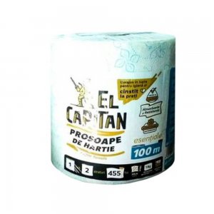Prosop Hartie EL CAPITAN, 2 Straturi, 1 Buc/Set, 455 Foi/Rola, Celuloza Pura, Rola Servetele Hartie, Prosoape Hartie si Servetele, Prosoape Unica Folosinta