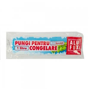 Set 35 Pungi Alimentare Congelare Alufix, 1L, Pungi pentru Congelare, Punga pentru Congelare, Set de pungi pentru Congelare, Cutie de Pungi pentru Congelare, Pungi pentru Congelare Produse, Punga pentru Congelare Produse Set 35 Pungi Alimentare Congelare Alufix, 1L, Pungi pentru Congelare, Punga pentru Congelare, Set de pungi pentru Congelare, Cutie de Pungi pentru Congelare, Pungi pentru Congelare Produse, Punga pentru Congelare Produse