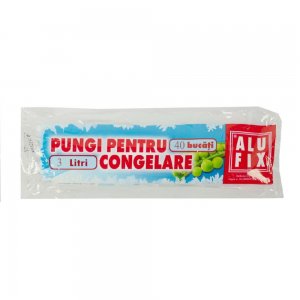 Set 40 Pungi Alimentare Congelare Alufix, 3L, Pungi pentru Congelare, Punga pentru Congelare, Set de pungi pentru Congelare, Cutie de Pungi pentru Congelare, Pungi pentru Congelare Produse, Punga pentru Congelare Produse Set 40 Pungi Alimentare Congelare Alufix, 3L, Pungi pentru Congelare, Punga pentru Congelare, Set de pungi pentru Congelare, Cutie de Pungi pentru Congelare, Pungi pentru Congelare Produse, Punga pentru Congelare Produse