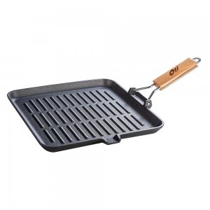 Tigaie Grill OTI din Fonta Emailata cu Inductie, 26x26 cm, Maner Rabatabil, Culoare Neagra, Tigai Inductie Tigaie pentru Aragaz, Tigaie pentru Plita, Tigaie Gatire Mancare, Tigai din Fonta, Tigai pentru Mancare, Tigai Negre Fonta Tigaie Grill OTI din Fonta Emailata cu Inductie, 26x26 cm, Maner Rabatabil, Culoare Neagra, Tigai Inductie Tigaie pentru Aragaz, Tigaie pentru Plita, Tigaie Gatire Mancare, Tigai din Fonta, Tigai pentru Mancare, Tigai Negre Fonta