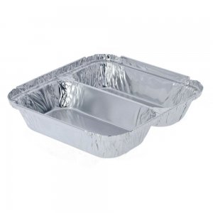 Caserole Bicompartimentate OTI din Aluminiu, 100 Buc/Set, Dreptunghiulare, Caserola Aluminiu de Unica Folosinta, Caserola pentru Catering, Caserole pentru Fast-Food, Caserole Dreptunghiulare de Aluminiu Caserole Bicompartimentate OTI din Aluminiu, 100 Buc/Set, Dreptunghiulare, Caserola Aluminiu de Unica Folosinta, Caserola pentru Catering, Caserole pentru Fast-Food, Caserole Dreptunghiulare de Aluminiu