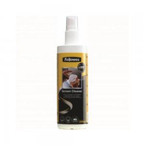 Spray Curatare Monitor Fellowes, 250 ml, Uscare Rapida, Spray Curatare pentru Monitor, Spray de Curatare pentru Monitor, Spray Monitor, Spray Monitoare, Spray Monitor Fellowes, Set Curatare Monitor, Kit Curatare Monitor