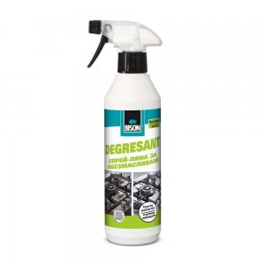 Degresant Bucatarie Bison, 500 ml, Spray, Miros Proaspat, Solutie pentru Curatarea Grasimilor din Bucatarie, Solutie Degresanta Bison, Solutii Degresante Bison, Degresanti de Bucatarie, Solutie pentru Indepartarea Grasimilor Arse