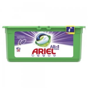 Detergent Capsule pentru Rufe ARIEL 3 in 1 Pods Lavender, 28 Capsule, Parfum de Lavanda, Detergent Capsule Ariel, Detergent Automat Capsule, Detergent Capsule pentru Haine, Detergent Capsule pentru Rufe, Capsule Detergent pentru Haine Detergent Capsule pentru Rufe ARIEL 3 in 1 Pods Lavender, 28 Capsule, Parfum de Lavanda, Detergent Capsule Ariel, Detergent Automat Capsule, Detergent Capsule pentru Haine, Detergent Capsule pentru Rufe, Capsule Detergent pentru Haine