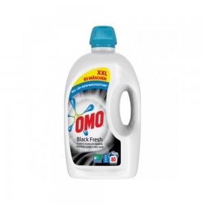 Detergent Lichid pentru Rufe OMO Black, 80 Spalari, Cantitate 4 L, Parfum Fresh, Detergent Lichid pentru Haine Negre, Solutii Curatare Haine Negre, Detergent Rufe Lichid, Detergent Lichid Rufe OMO