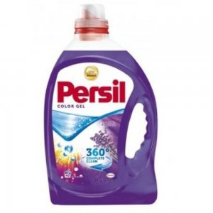 Detergent Lichid Rufe Persil Lavender, 2 L pentru 40 Spalari, Parfum de Lavanda, Detergent Lichid pentru Haine Colorate, Solutii Curatare Haine Colorate, Detergent Rufe Lichid, Detergent Lichid Rufe Colorate