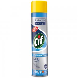 Spray de Curatare Multisuprafete Cif Professional, 400 ml, Solutie de Curatare Multisuprafete, Spray Multisuprafete, Spray pentru Curatarea Suprafetelor Multiple, Spray Suprafete Multiple, Spray Curatare Suprafete Multiple, Spray Mobila, Detergent Lemn