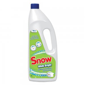 Solutie pentru Indepartarea Petelor Snow White Bright, 1 L, Solutie Indepartat Pete, Detergenti Lichizi Haine, Solutie pentru Pete, Solutie Detergent, Solutie Detergent Snow, Gel Curatat Pete, Solutii Curatat Pete, Geluri Curatare Pete
