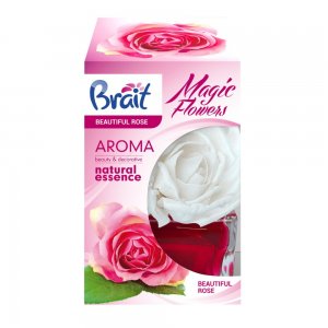 Odorizant de Camera Magic Flower BRAIT Beautiful Rose, Cantitate 75 ml, Floare Parfumata, Odorizant de Camera, Odorizant Brait, Odorizant Floare, Odorizant de Camera Floare Parfumata